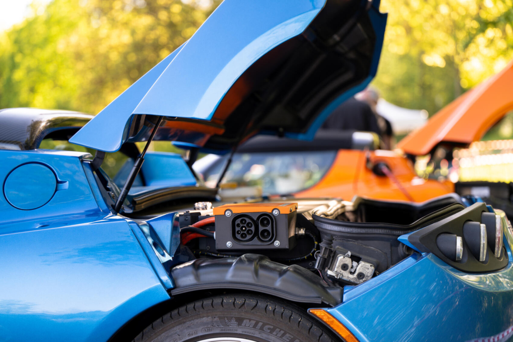 Tesla Roadster beim Herkules Bergparkrennen 2026